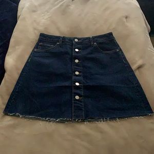 Jean skirt
